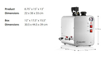 Load image into Gallery viewer, 6000CD 4.5L Dental Lab Steam Cleaner
