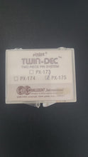 Load image into Gallery viewer, Pindex Twin-Dec Two Peice Pin System PX-175
