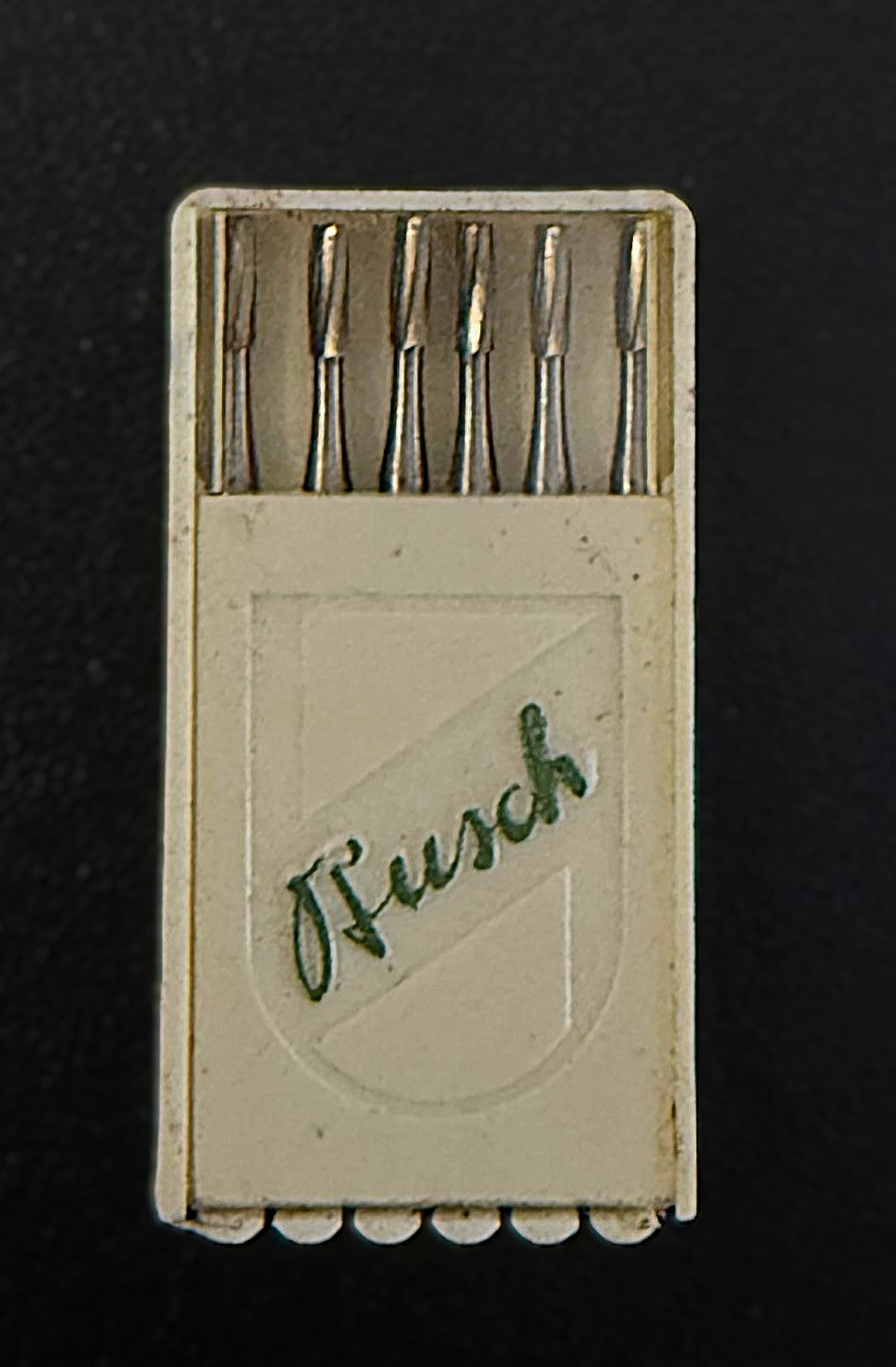 Busch Carbide bur Figure 15 cone shape bur 1.8mm pk of 12 – Alvy Dental