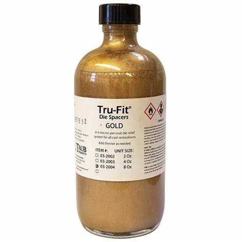George Taub Tru-Fit Gold 8oz bottle #03-2004