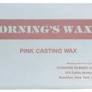 Corning Pink Casting Wax  1Lb box