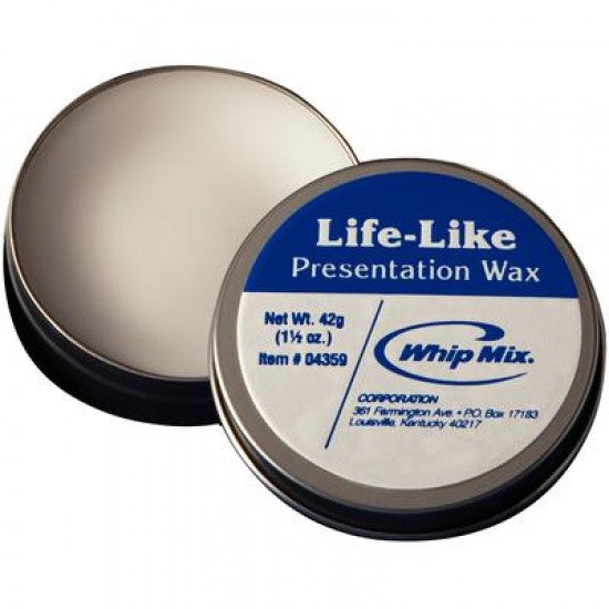 Whip Mix Life-Like Presentation Wax Covered Tin 42 gram/1.5 oz