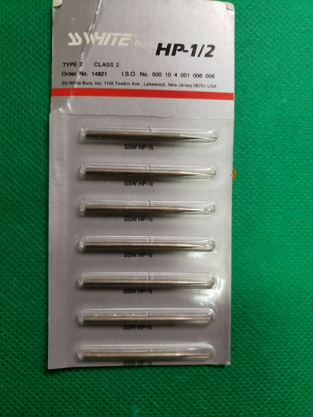 SS White HP Carbide Burs