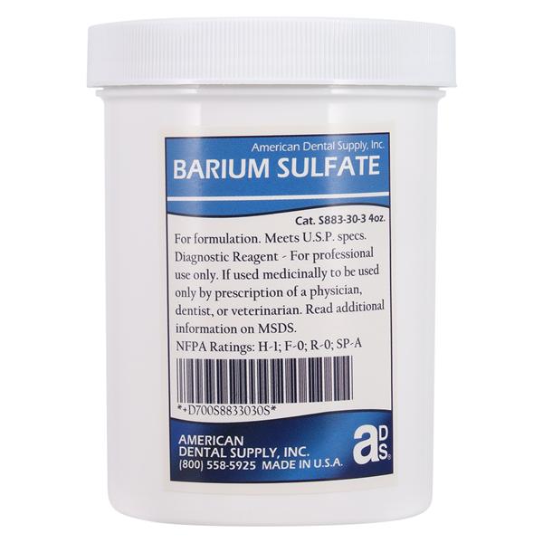 Barium Sulfate - 4 oz – Alvy Dental