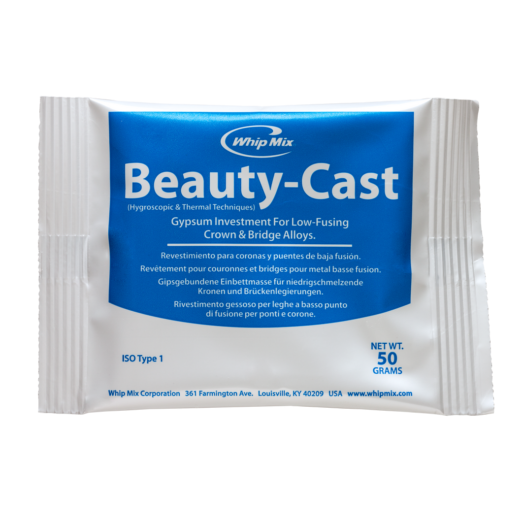 Whip Mix Beauty Cast Inlay Investment 24-50gm