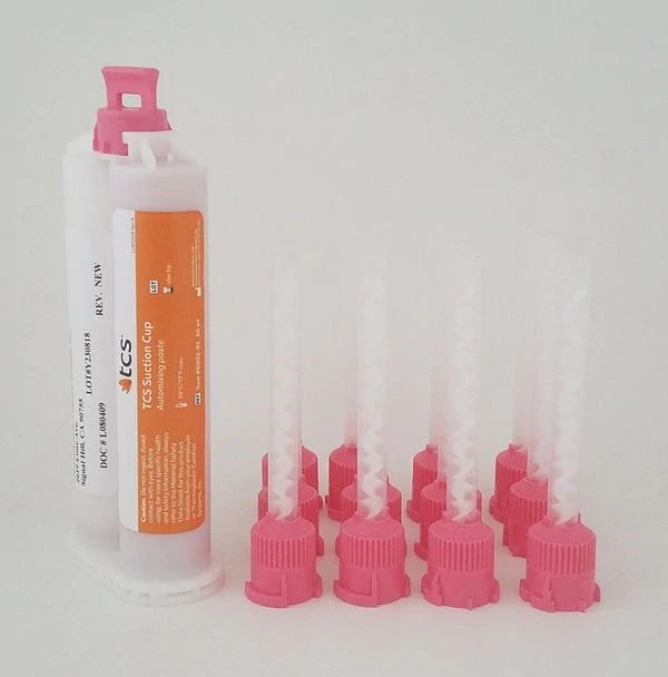 TCS Suction Cup Paste & 12 Applicator Tips