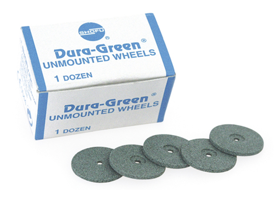 Shofu Dura Green wheels