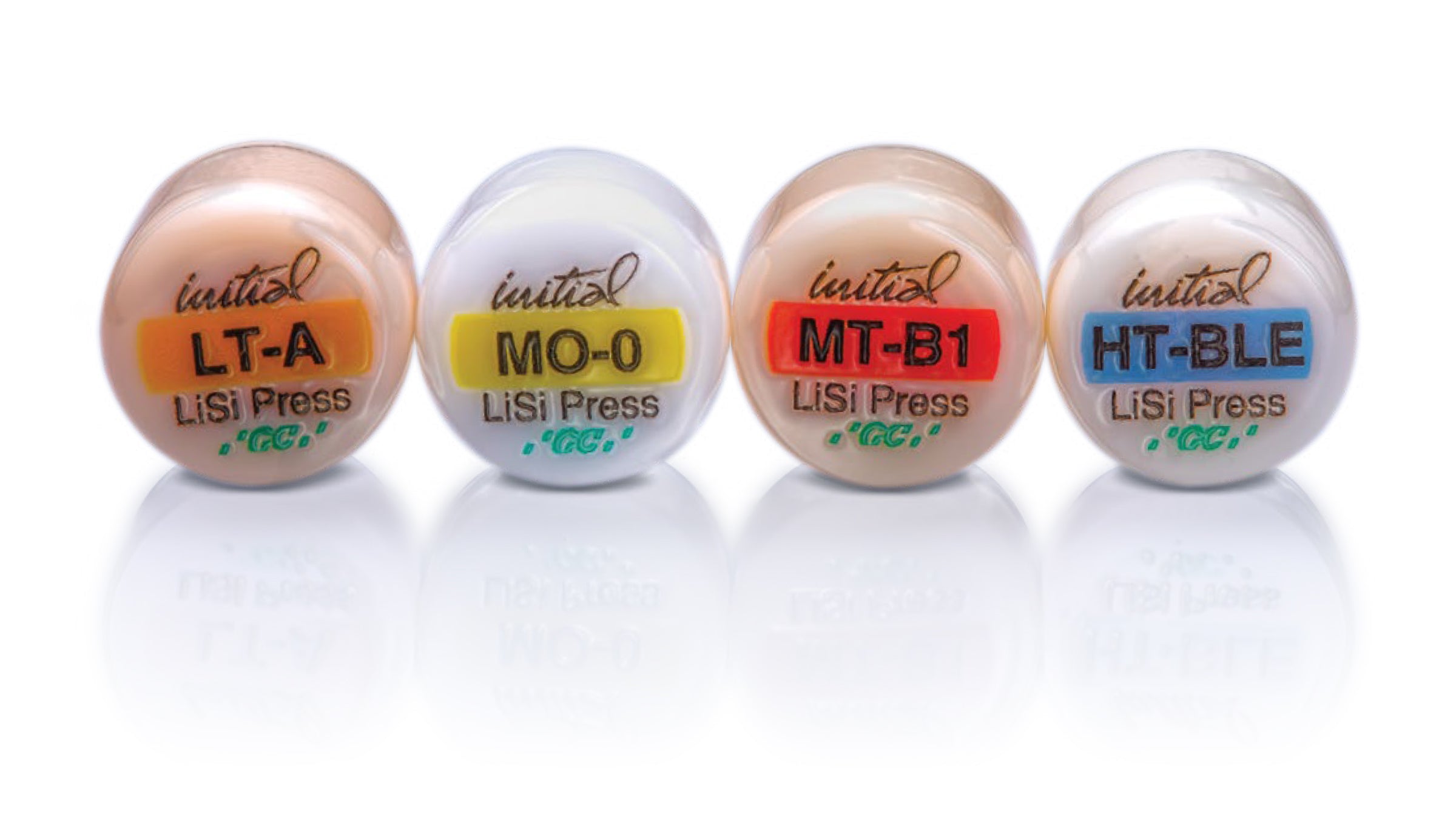 Lisi Ridge GC Initial LiSi Press HT Bleach shade – Alvy Dental