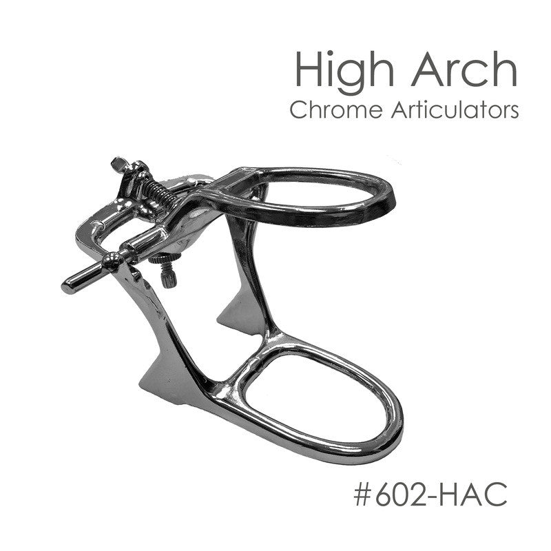 Metal Chrome Articulator High Arch and Low Arch