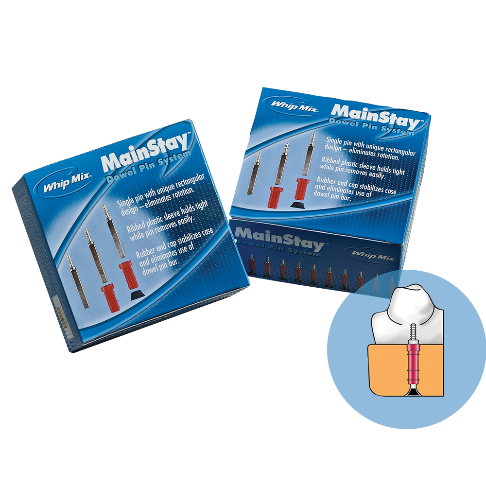 Whip Mix MainStay™ Dowel Pin System