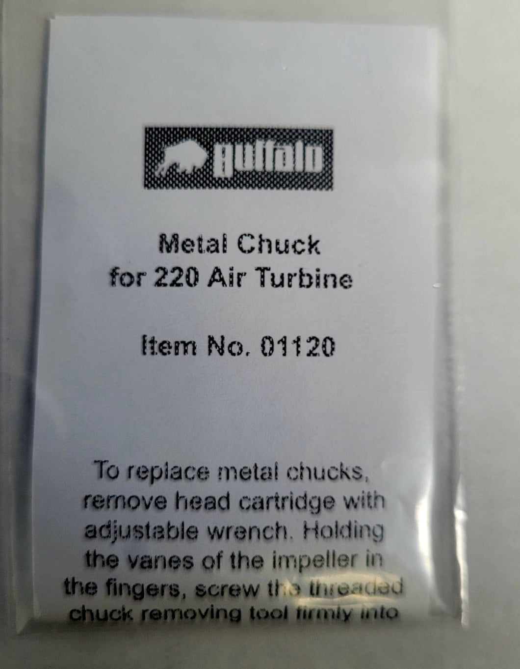 Metal Chuck #1120 for Air Turbine Handpiece No.220