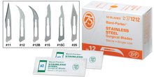 Load image into Gallery viewer, Bard Parker Stainless Steel Scalpel Blades

