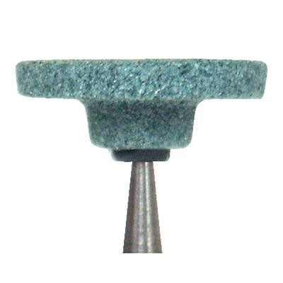 Shofu Dental Dura-Green Finishing Stones - FL2 Flame Shape, 12 Per Box (HP Handpiece)